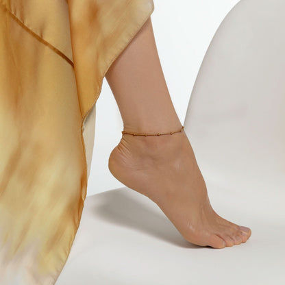 Thomas Sabo Dots gold anklet