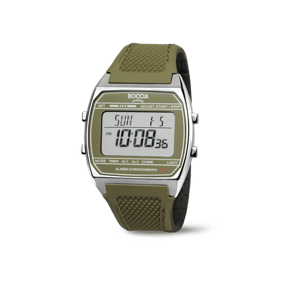 Boccia 3738-02 Herren Armbanduhr • Digitaler Chronograph • Titan, Bild 3