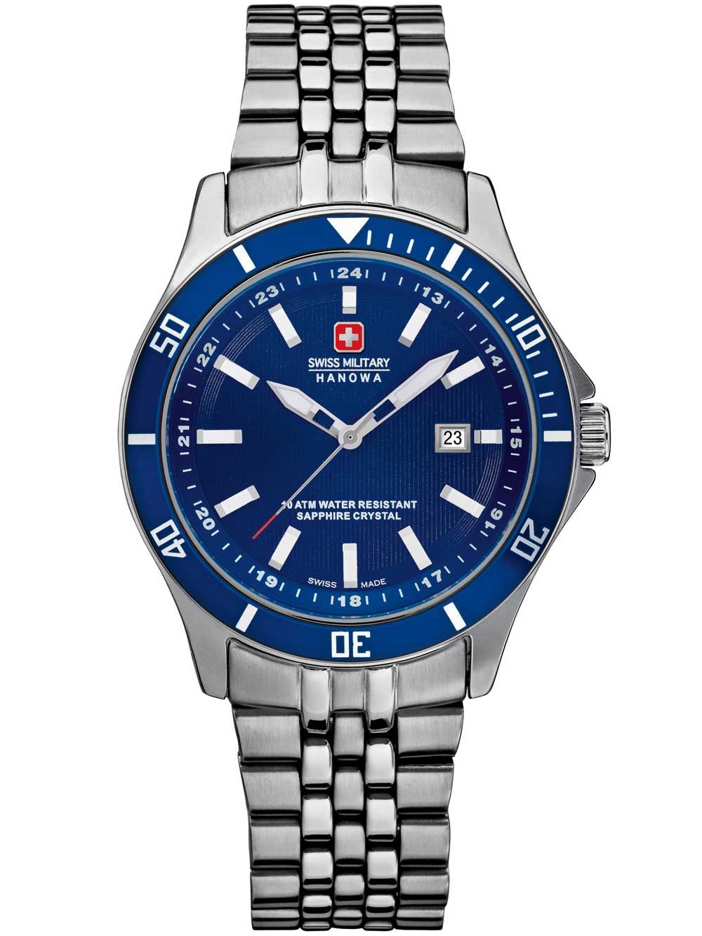 Swiss Military Hanowa Flagship Lady 06-7161.2.04.003 Damen Armbanduhr Weiß • 10 ATM Wasserdicht • Schweizer Quarzwerk, Bild 2
