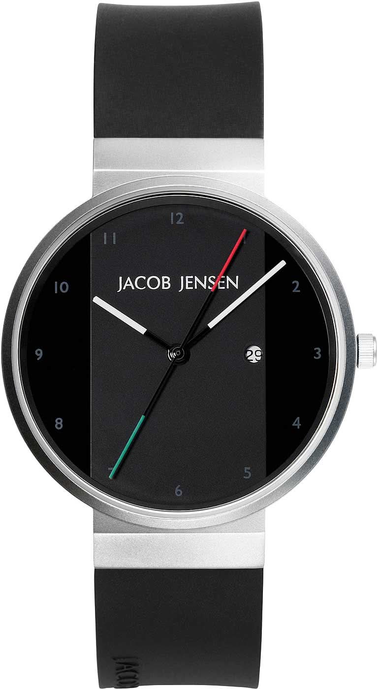 Jacob Jensen New 645 Men's Watch • Danish Design • Titanium