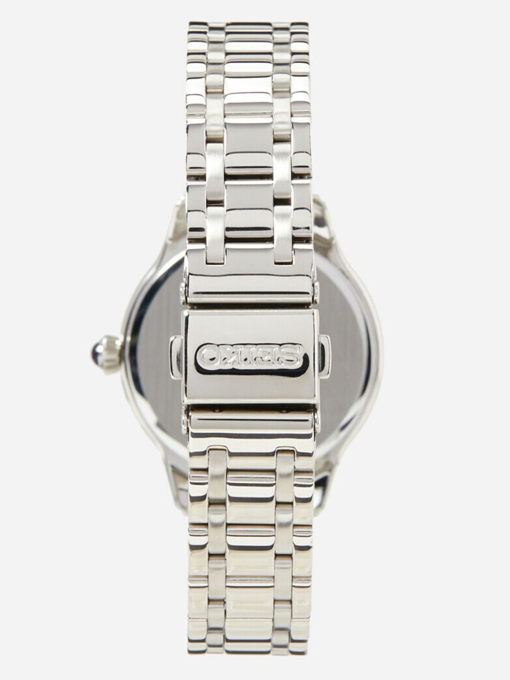 Seiko Conceptual SRZ543P1 Damenuhr Silber • Saphirglas mit Diamanten • Perlmutt-Zifferblatt, Bild 3