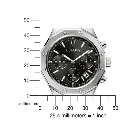 Bulova 96B410 Misc Classic Herrenuhr Schwarz • Chronograph • Edelstahlgehäuse, Bild 4