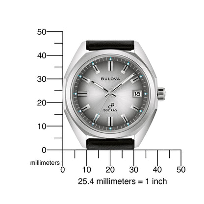 Bulova 96B414 Jet Star Herren Armbanduhr Schwarz/Silber • Hochpräzises Quarzwerk • Saphirglas, Bild 4