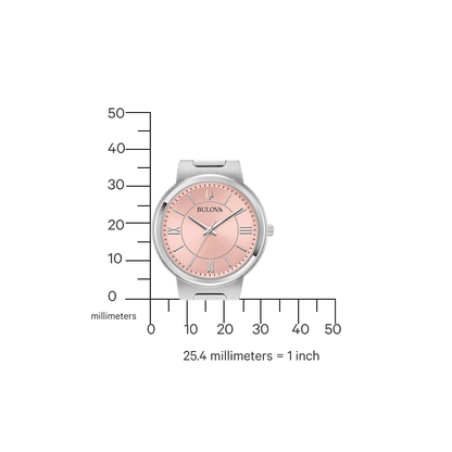 Bulova Classic 96L335 Damen • Quarzwerk 720 Tage Gangreserve • Edelstahl Faltschließe, Bild 4