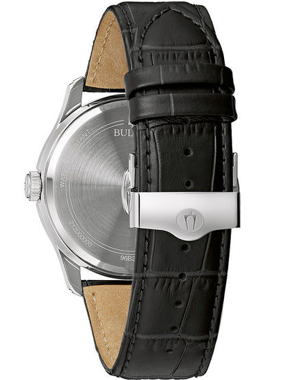 Bulova Wilton 96B388 Herren • Clous-de-Paris-Zifferblatt • Mineralglas, Bild 3