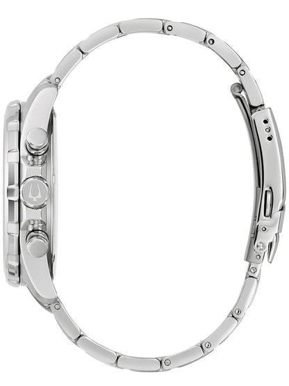 Bulova Marine Star 96B395 Herrenuhr • Chronograph • Leuchtzeiger und -indizes, Bild 3