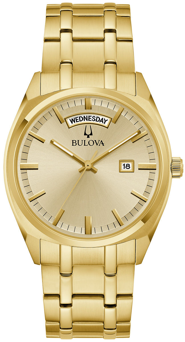 Bulova Surveyor 97C115 Herren • Mineralglas • Tag/Datum-Anzeige