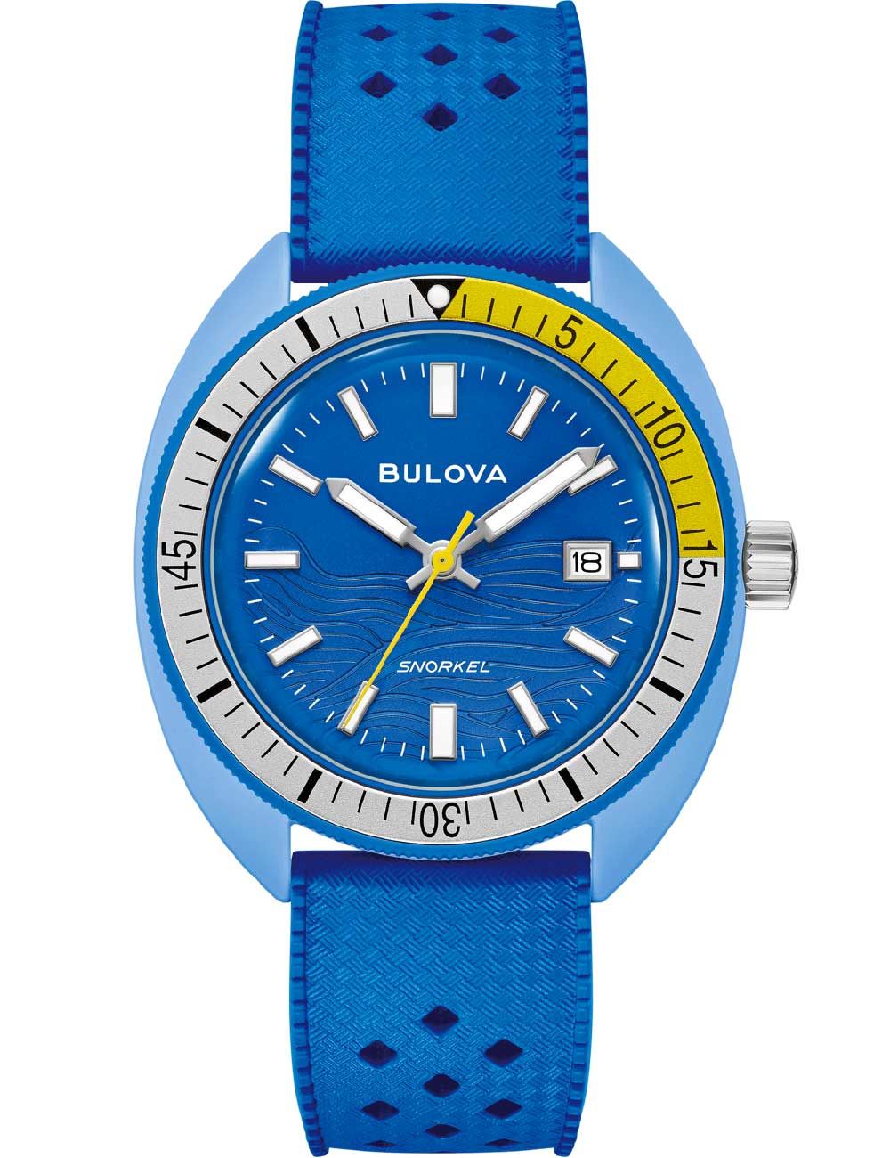 Bulova Snorkel 98B445 Herren • Hybrid-Keramik • 100 m Wasserdicht