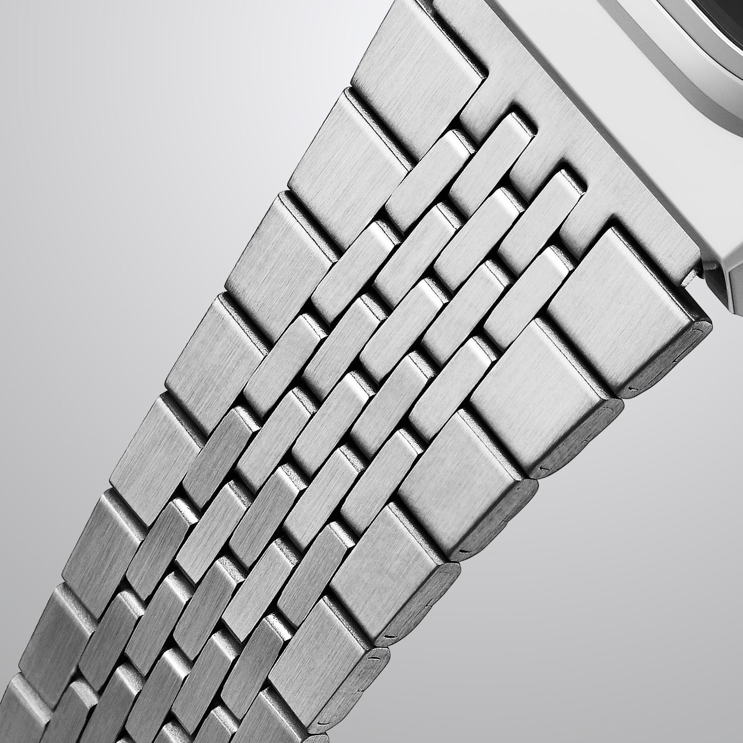 Casio Vintage A140WE-2AEF Armbanduhr Silber • Digitales Zifferblatt mit Sunray-Finish • Retro-Metall-Armband, Bild 5