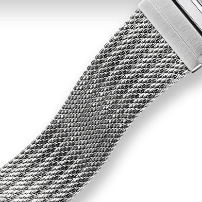 Casio Vintage A158WEM-7EF Armbanduhr Grün • Mesh-Armband • Digitalanzeige, Bild 4