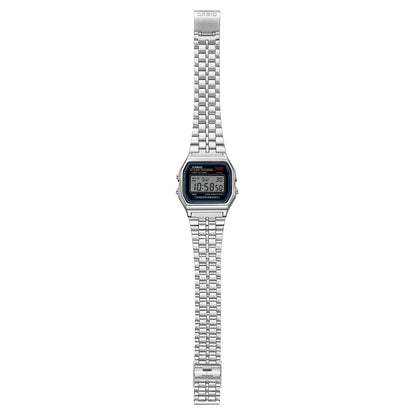 Casio Vintage A159WE-1EF Armbanduhr Silber • Edelstahlarmband • LED-Beleuchtung, Bild 8