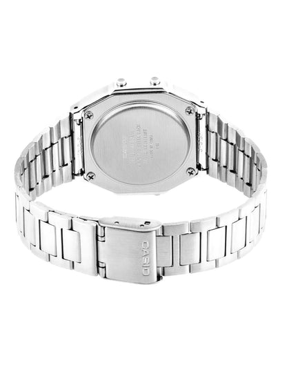 Casio Collection A164WA-1VES Herren Armbanduhr Silber • Edelstahlarmband • LED-Beleuchtung, Bild 3