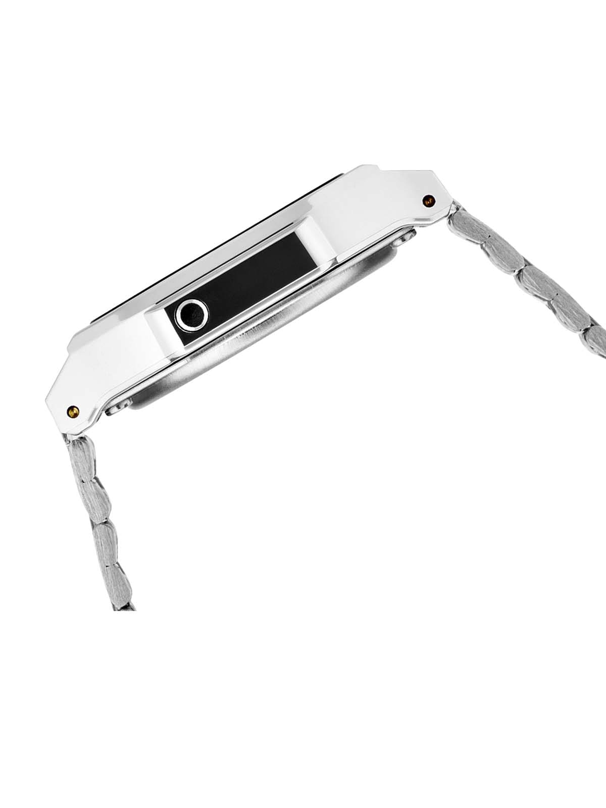 Casio Collection A164WA-1VES Herren Armbanduhr Silber • Edelstahlarmband • LED-Beleuchtung, Bild 4