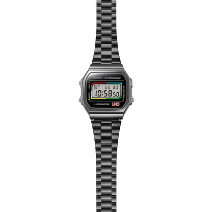 Casio A168WEUC-1AER Vintage Unisex Armbanduhr • UNO Special Edition • EL-Hintergrundbeleuchtung, Bild 12