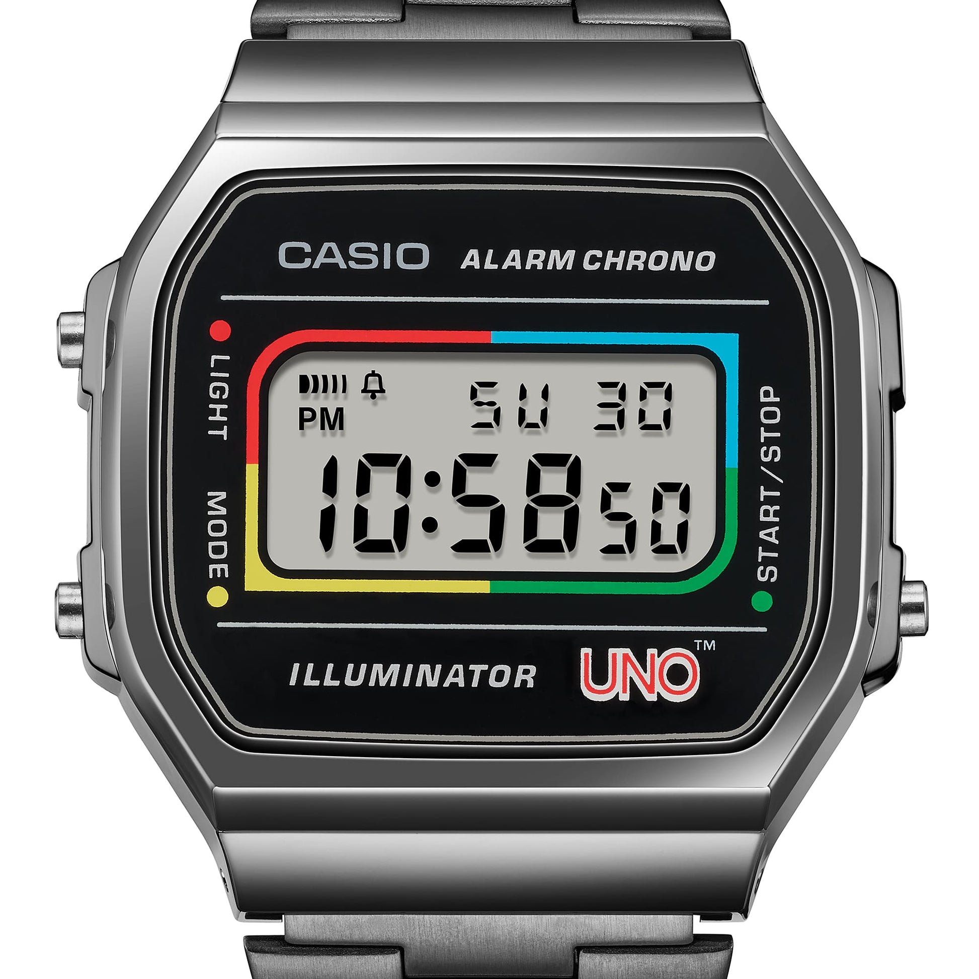 Casio A168WEUC-1AER Vintage Unisex Armbanduhr • UNO Special Edition • EL-Hintergrundbeleuchtung, Bild 14
