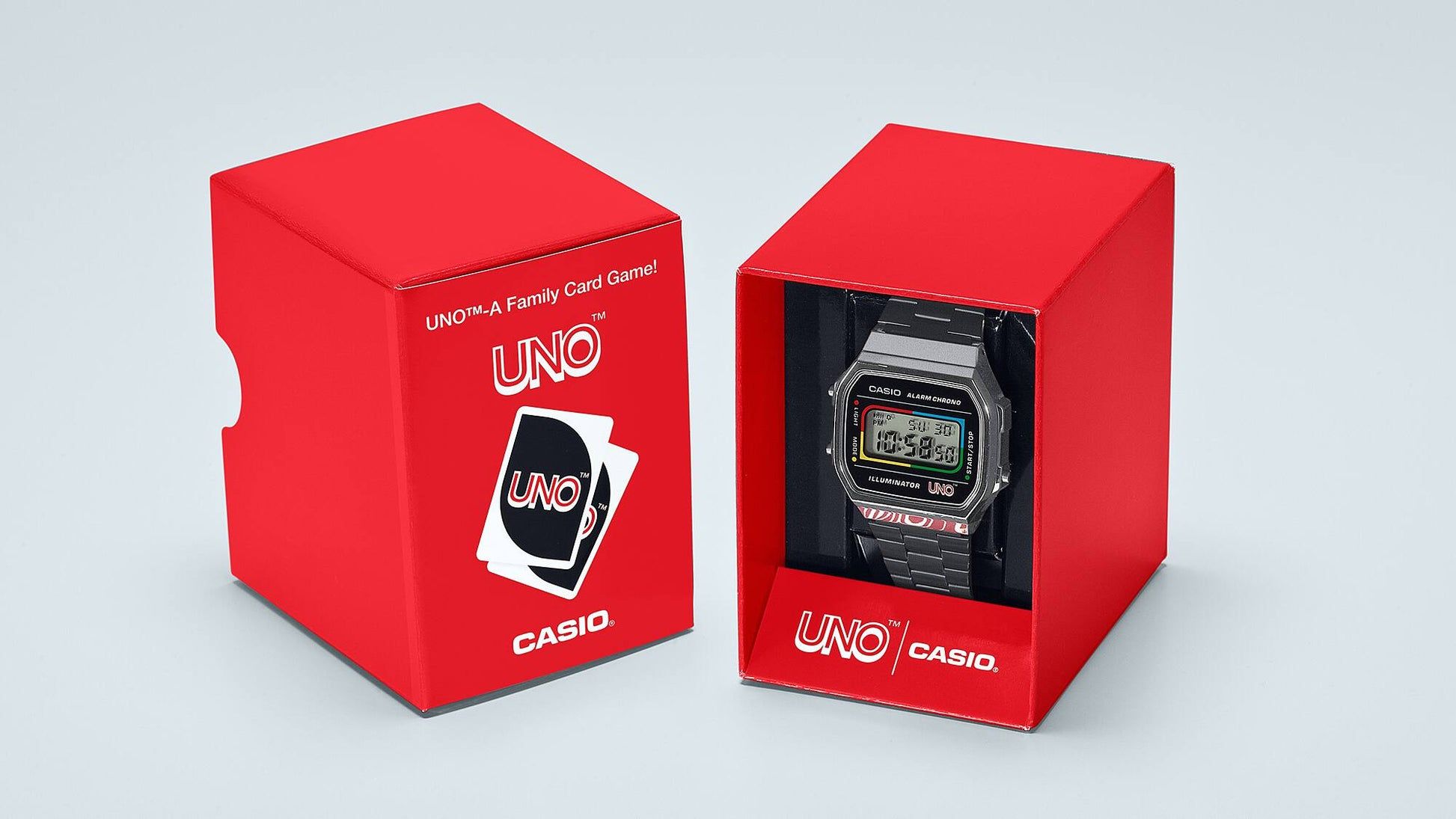 Casio A168WEUC-1AER Vintage Unisex Armbanduhr • UNO Special Edition • EL-Hintergrundbeleuchtung, Bild 9