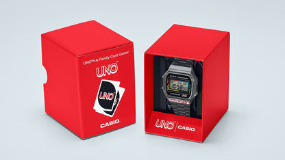 Casio A168WEUC-1AER Vintage Unisex Armbanduhr • UNO Special Edition • EL-Hintergrundbeleuchtung, Bild 9