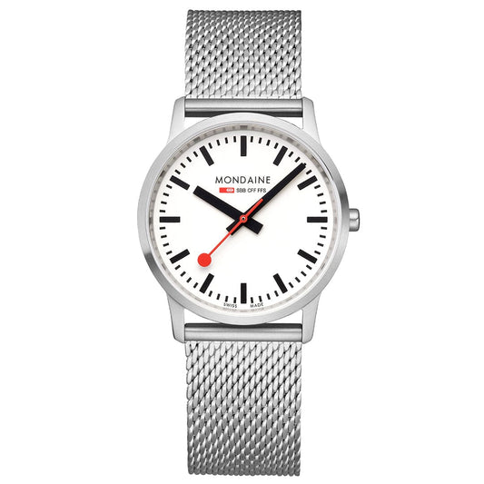 Mondaine Simply Elegant A400.30351.16SBZ Damen Armbanduhr • Saphirglas • Swiss Made