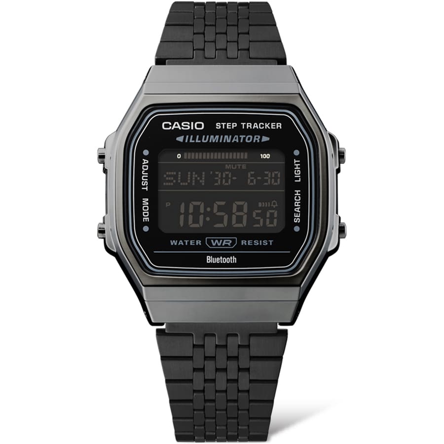 Casio Vintage Iconic ABL-100WEGG-1BEF Armbanduhr Schwarz • Schrittzähler • Bluetooth-Zeitkorrektur, Bild 4
