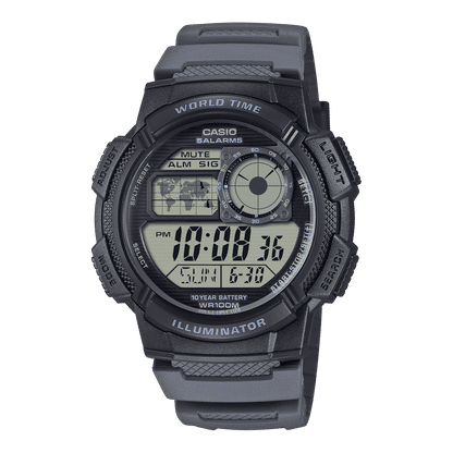 Casio Vintage AE-1000W-8AVEF Armbanduhr Schwarz • 10-Jahres-Batterie • 100m Wasserdicht, Bild 2