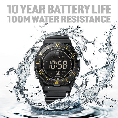 Casio Timeless AE-1700H-1BVEF Armbanduhr Schwarz • 100m Wasserdicht • LED-Beleuchtung, Bild 3