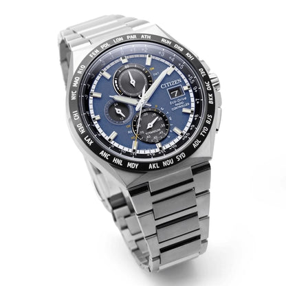 Citizen Super Titanium AT8238-84L Men's Watch • Radio-Controlled & Eco-Drive • Sapphire Glass