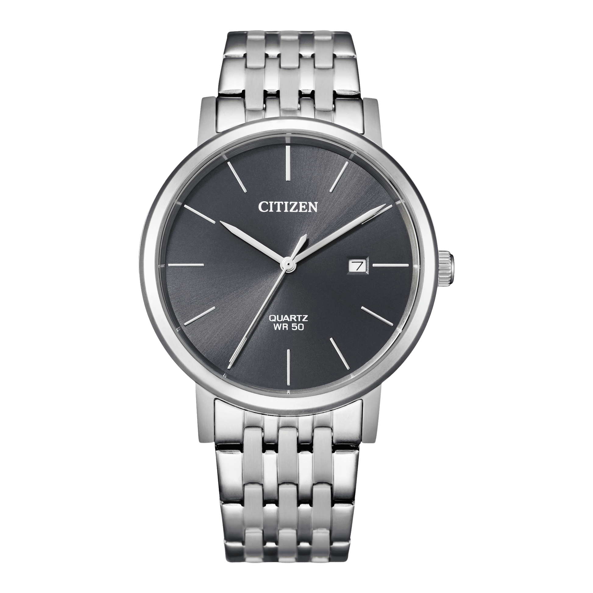 Citizen BI5070-57A Herrenuhr • Quarzwerk mit Datumsanzeige • Edelstahlgehäuse, Bild 5