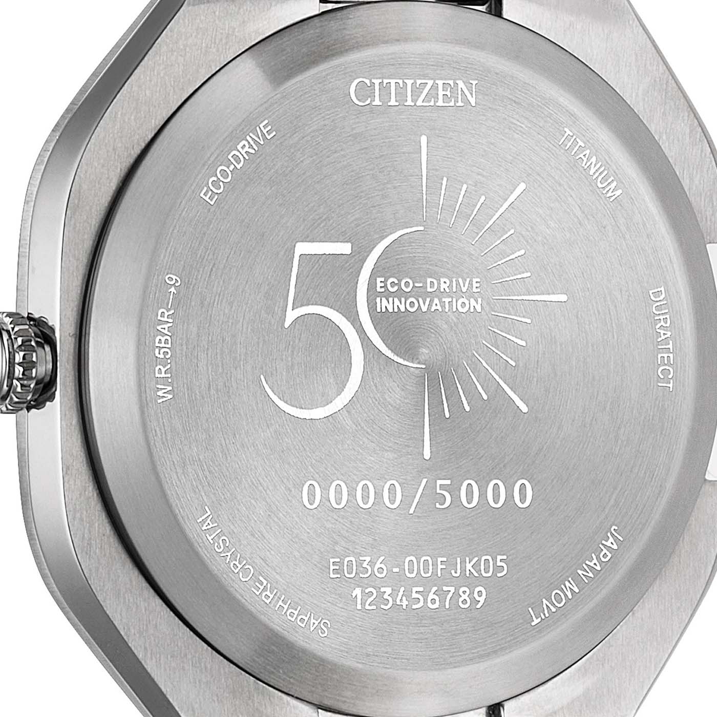 Citizen PHOTON BJ6560-53W Herren Armbanduhr Blau • Super Titanium™ • Limited Edition 5000 Stück, Bild 5