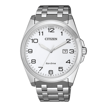 Citizen BM7108-81A Eco-Drive Sports Herrenuhr Weiß • Saphirglas • Eco-Drive Solarwerk