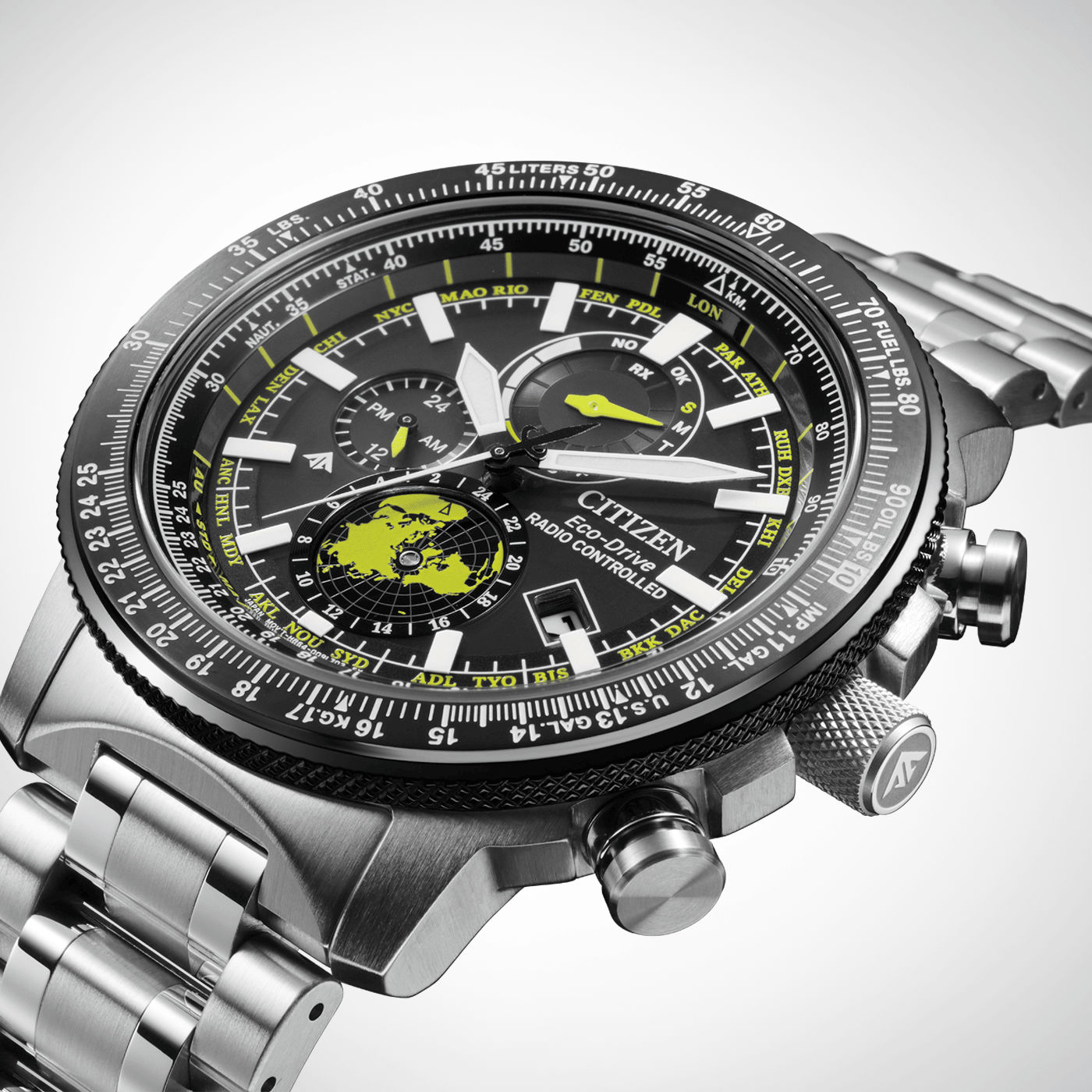 Citizen Promaster BY3006-53E Herrenuhr Schwarz • Saphirglas entspiegelt • Eco-Drive Funkuhr, Bild 6