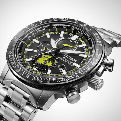 Citizen Promaster BY3006-53E Herrenuhr Schwarz • Saphirglas entspiegelt • Eco-Drive Funkuhr, Bild 6