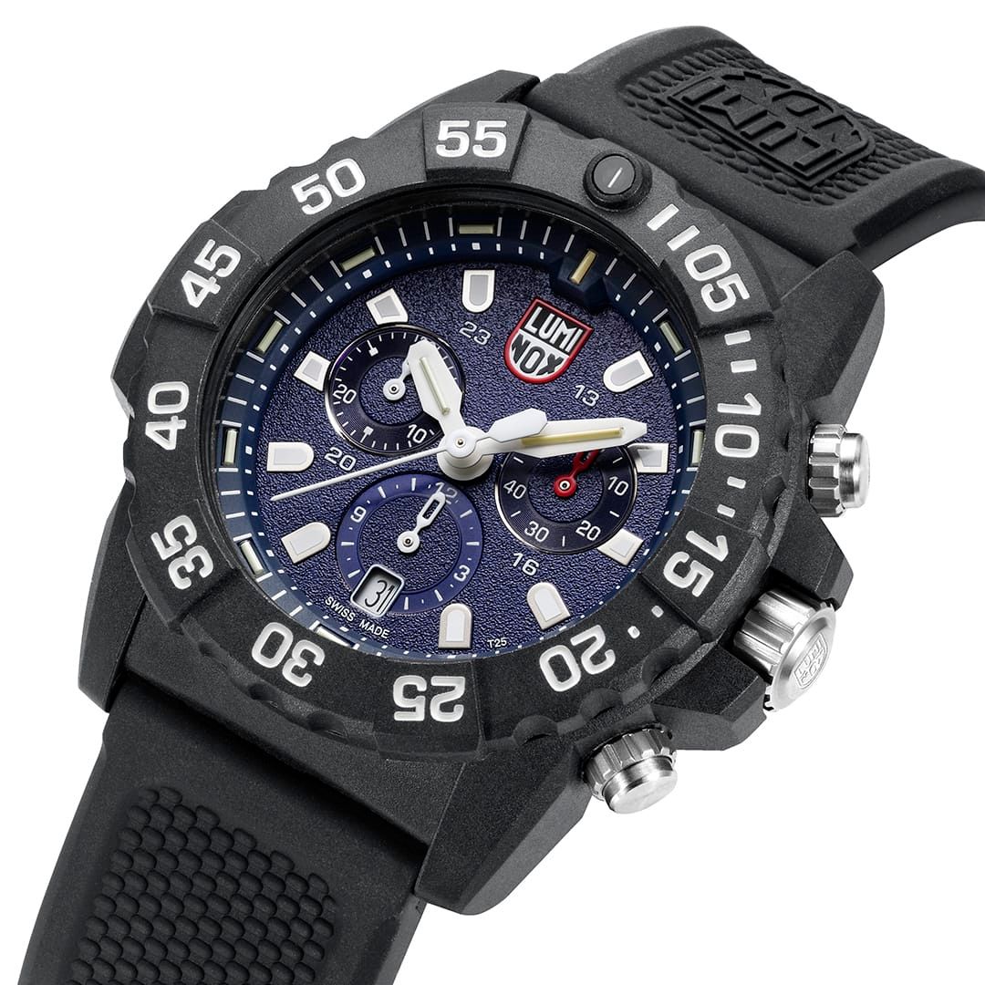 Luminox Navy SEAL Chronograph XS.3583 Herren Armbanduhr Blau • Chronograph • 20 ATM Taucheruhr, Bild 3