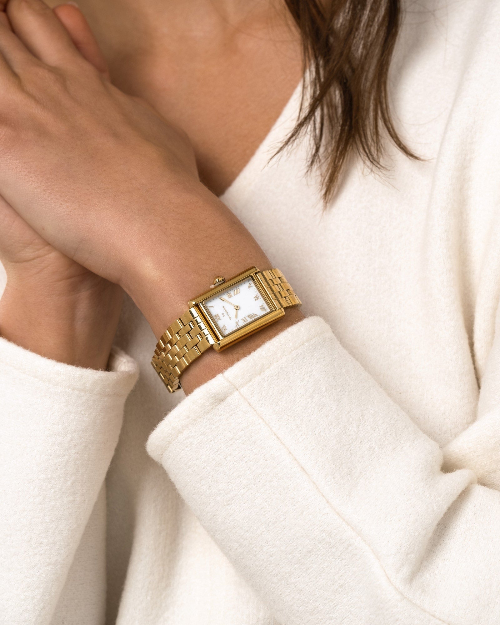 Mockberg Timeless Grand MO311 Damen Armbanduhr Gold • Mineralglas • Miyota Quarzwerk, Bild 3