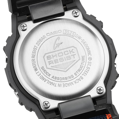 Casio DW-5600MNC-8A2ER G-Shock Origin Armbanduhr Anthrazit/Blau • FIDLOCK® Magnetschließe • Biobasiertes Resin, Bild 5