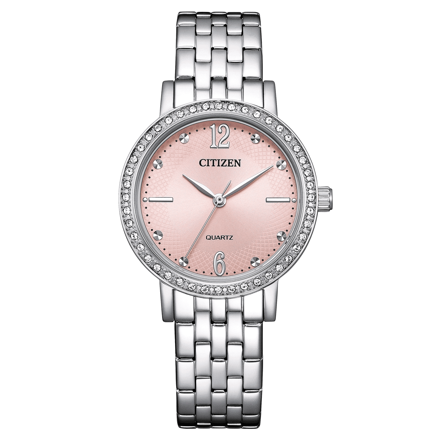 Citizen EL3100-55W Damenuhr Standard • Kristallglas • Edelstahlgehäuse