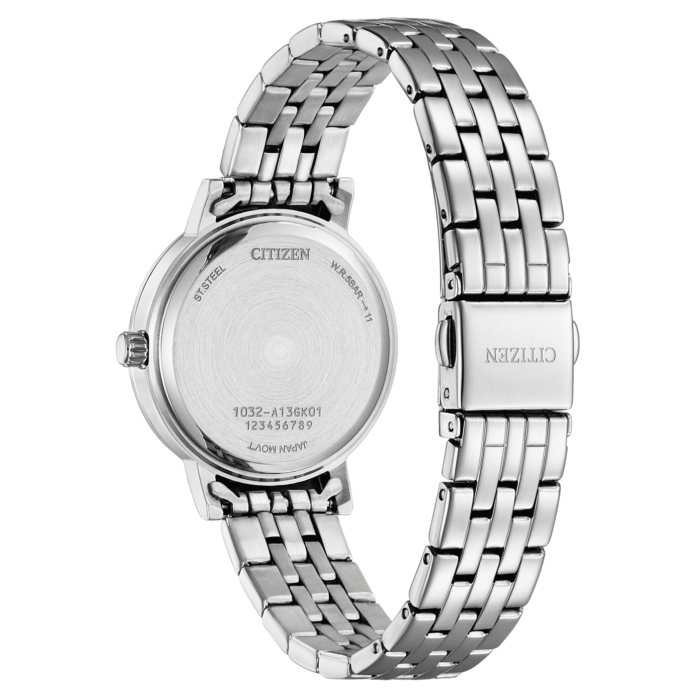 Citizen EL3100-55W Damenuhr Standard • Kristallglas • Edelstahlgehäuse, Bild 3