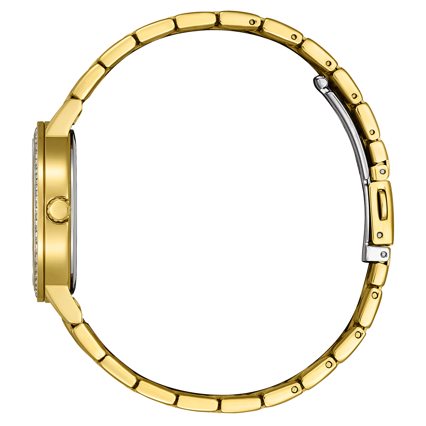 Citizen Elegance EL3102-50D Damenuhr Weiß • Perlmutt-Zifferblatt • Vergoldetes Edelstahlarmband, Bild 2