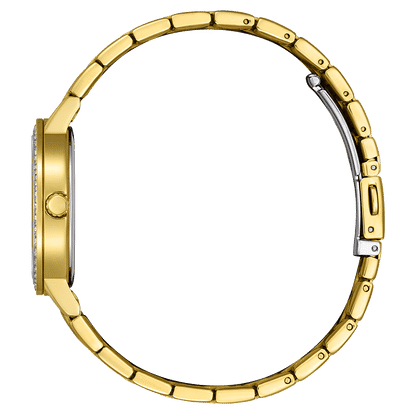 Citizen Elegance EL3102-50D Damenuhr Weiß • Perlmutt-Zifferblatt • Vergoldetes Edelstahlarmband, Bild 2