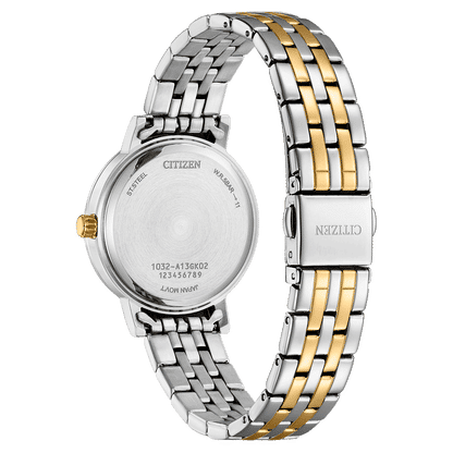Citizen Elegance EL3106-59D Damenuhr Bicolor • Perlmutt-Zifferblatt • Quarzwerk, Bild 3