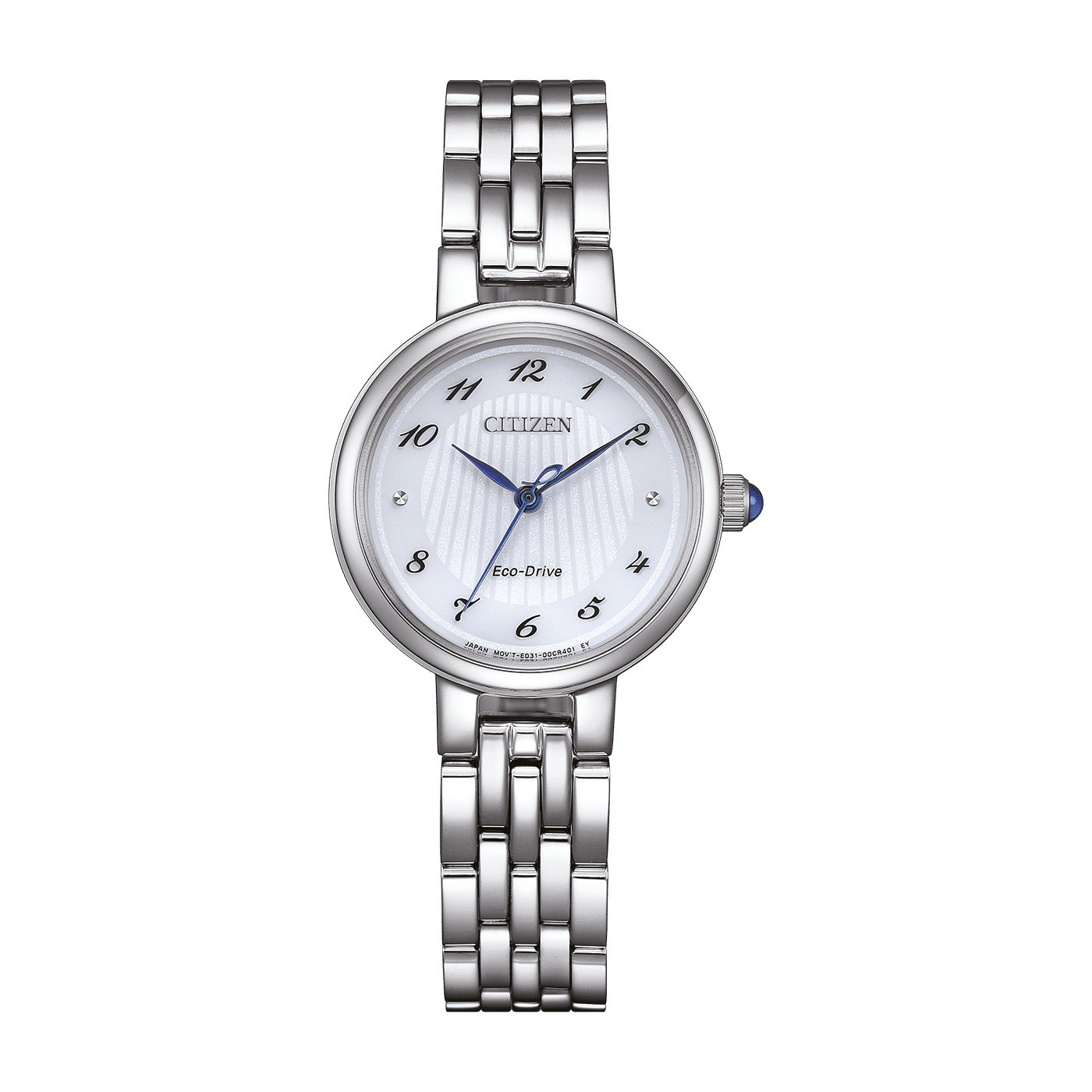 Citizen L-Line EM0990-81E Damenuhr Schwarz • Eco-Drive Saphirglas • Edelstahlarmband, Bild 6