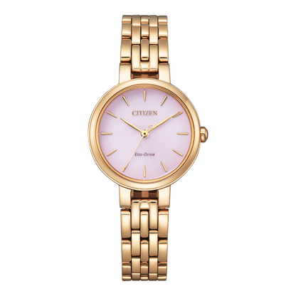 Citizen L EM0993-82X Damenuhr Roségold • Saphirglas • Eco-Drive Solar, Bild 2