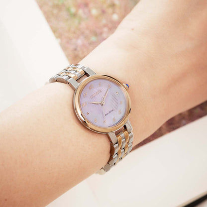 Citizen EM0996-84Y Damen Armbanduhr • Saphirglas • Eco-Drive Solar, Bild 6
