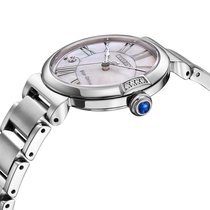 Citizen EM1060-87Y Damenuhr Eco-Drive • Saphirglas • Perlmutt-Zifferblatt, Bild 7