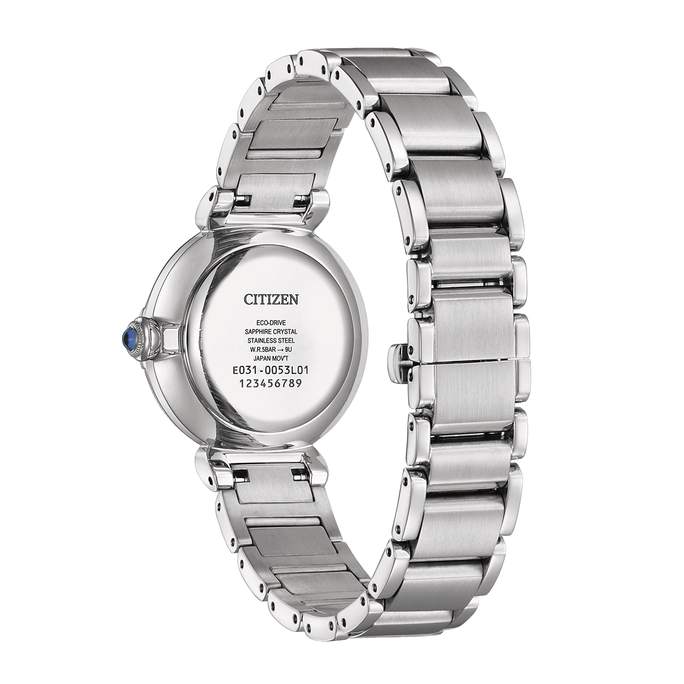 Citizen L EM1070-83A Damenuhr Silber • Eco-Drive Solarquarz • Saphirglas, Bild 7