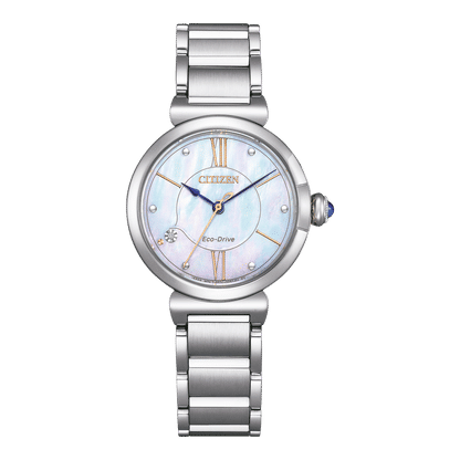 Citizen L EM1070-83A Damenuhr Silber • Eco-Drive Solarquarz • Saphirglas, Bild 9