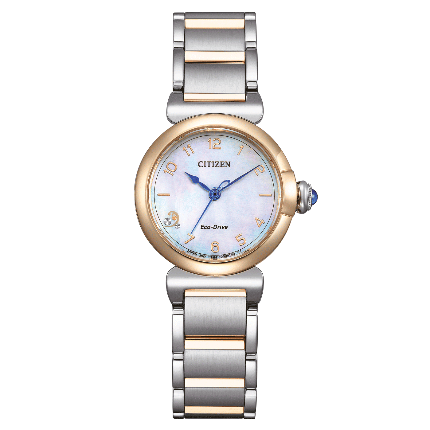 Citizen L EM1136-87D Damenuhr Bicolor • Eco-Drive Solarwerk • Saphirglas