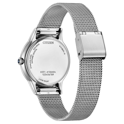 Citizen L EM1150-86D Damenuhr Silber • Eco-Drive Solarwerk • Saphirglas, Bild 3