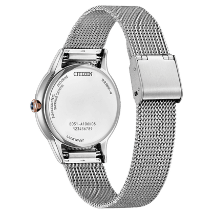 Citizen L EM1156-80X Damenuhr Weiß • Eco-Drive Solarwerk • Saphirglas, Bild 3