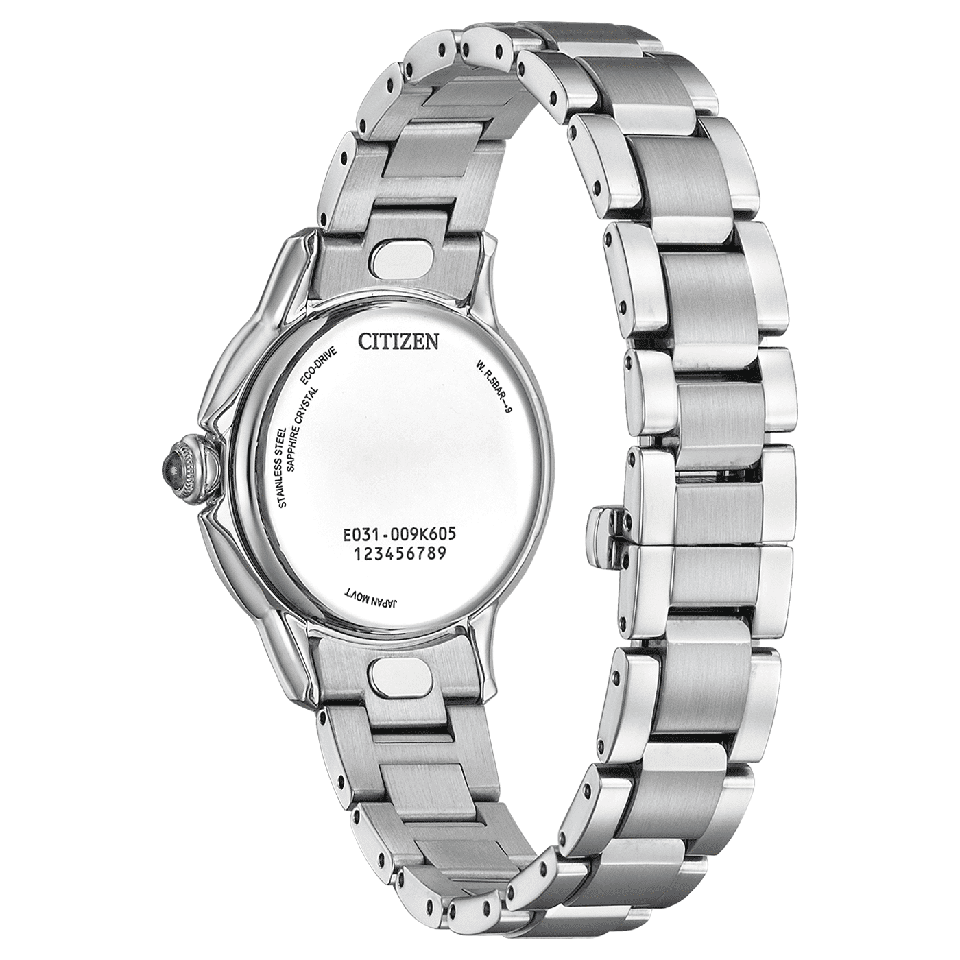 Citizen L EM1160-58X Damenuhr Rosa • Saphirglas • Eco-Drive Solar, Bild 6