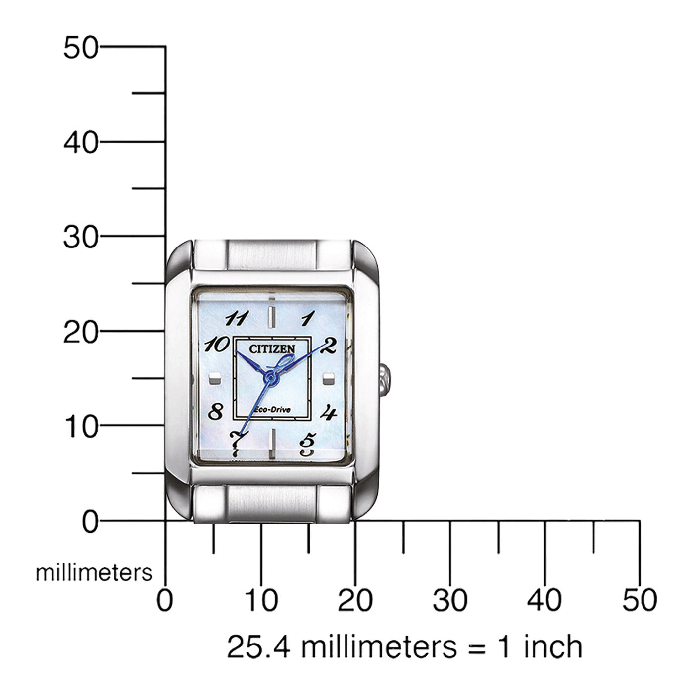 Citizen EW5600-87D Damenuhr Eco-Drive • Saphirglas • Perlmutt-Zifferblatt, Bild 4